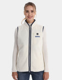 Women's Colorblock Heated Recycled Sherpa Vest 7.4V