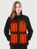 Women’s Heated Fleece Jacket 7.4V (Belly Heating)