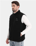 Men’s Heated Fleece Vest (Up to 12 heating hours)