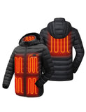 Unisex Dual Control Heated Jacket 7.4V (Up to 12 heating hours)