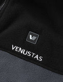 Zipper up Heated Fleece Jacket for Men 7.4V