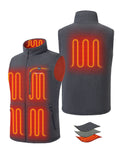 Men’s Heated Recycled Fleece Vest 7.4V