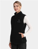 Women’s Heated Fleece Vest (Up to 12 heating hours)