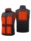[Open Box] Men’s Heated Vest with Stand Collar 7.4V[L,XL,4XL]