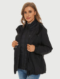 [Final Sale] Women's 3-in-1 Heated Down Jacket 7.4V [XS,S,M,L,XL,2XL,3XL]